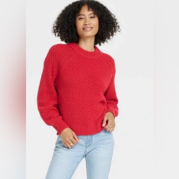 Universal Thread Sweaters - Red crewneck pullover sweater Universal Thread.  New with tag.  Size XL.  NWT.